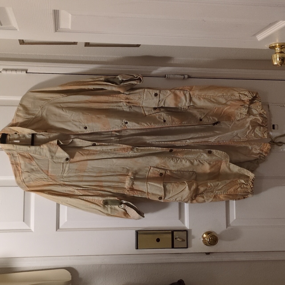 Free People Faded Camo Utility Jacket - Picture 2 of 5